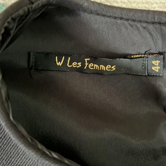 W Les Femmes by Babylon black & orange dress. - Picture 5 of 6